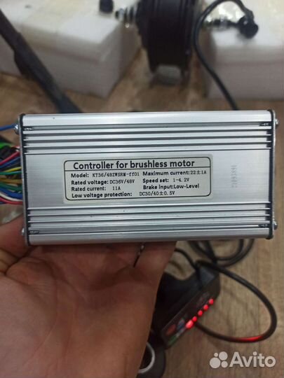 Мотор колесо редукторное 500w передний привод