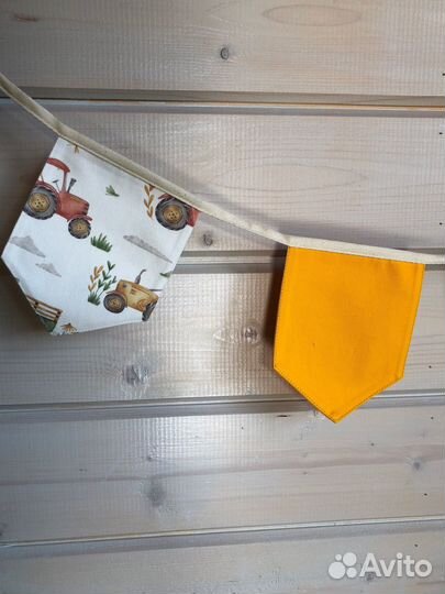 Текстильная гирлянда