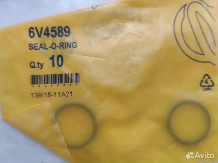 6V-4589 6V4589 Кольцо уплотнительное WG