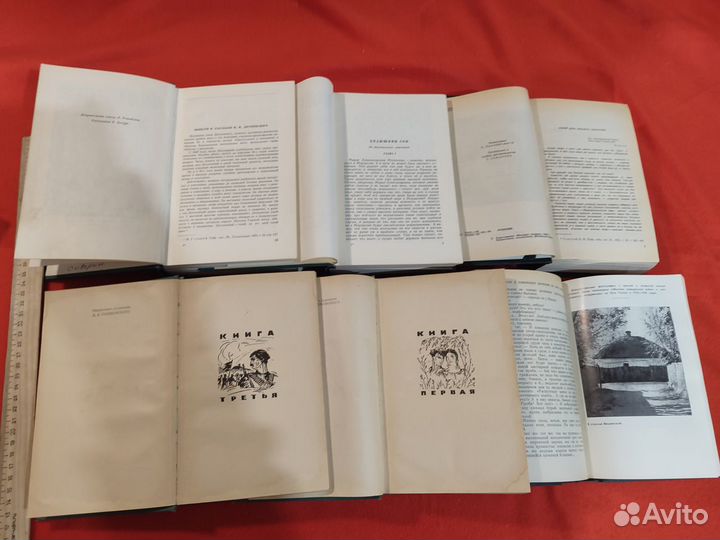 Отдельные книги Достоевский, Шолохов
