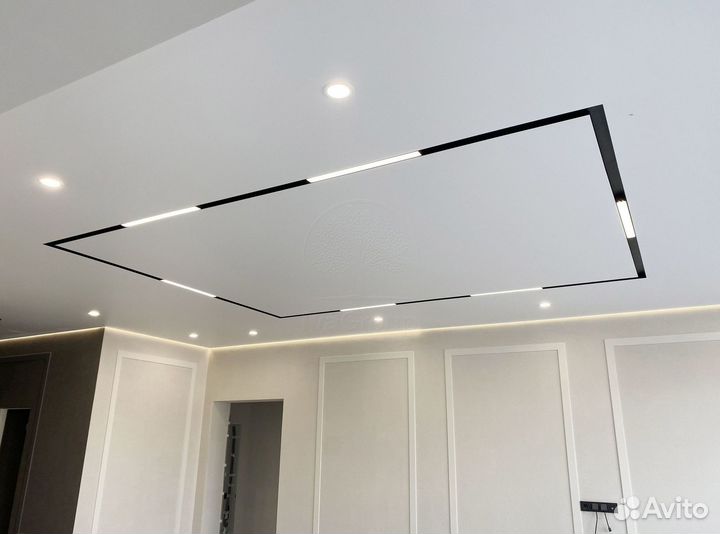 Натяжные потолки под ключ без посредников