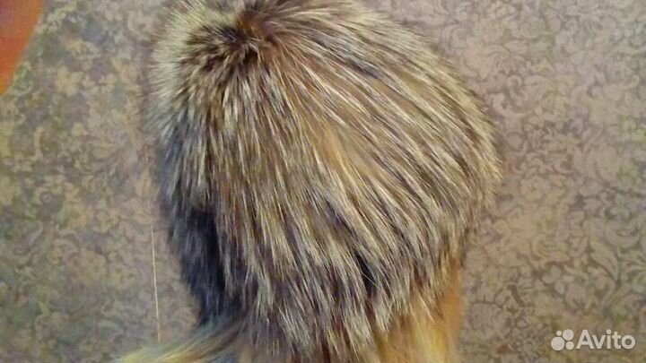 Шапка из чернобурки