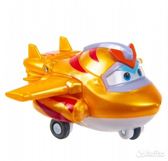 Новый трансформер Super Wings Golden Boy