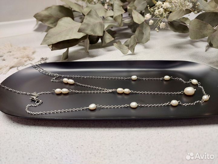 Жемчуг в серебре