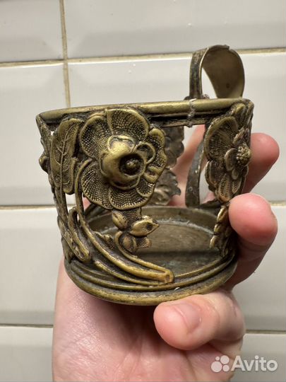 Старинный подстаканник