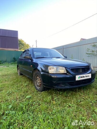 Hyundai Accent 1.5 МТ, 2007, 190 000 км