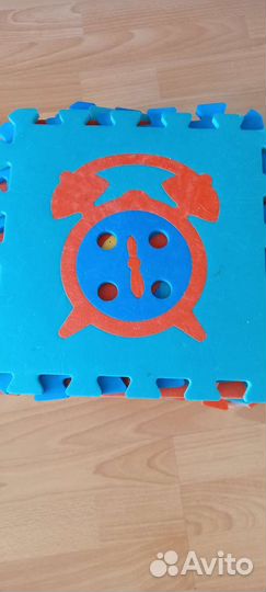 Детский коврик для ползанья складной