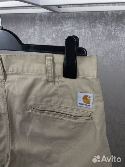 Шорты-чинос из хлопка Carhartt (Presenter Bermuda)