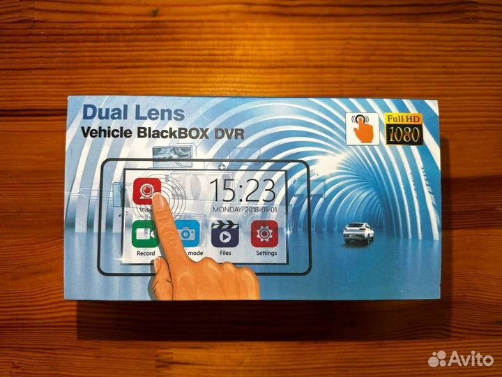 Видеорегистратор Dual Lens Vehicle blackbox DVR