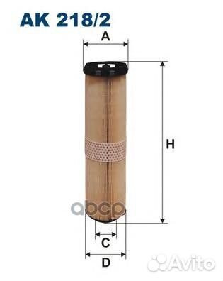 Фильтр воздушный mercedes AK2182 Filtron