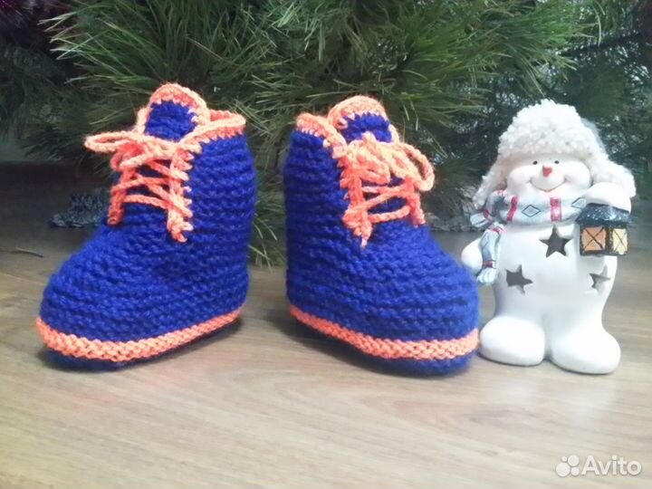 Пинетки вязаные