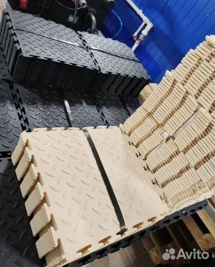 Пвх плитка в гараж