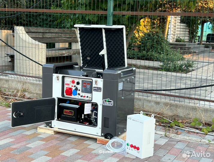 Электростанция дизельная 10 kW g-power с постоянны