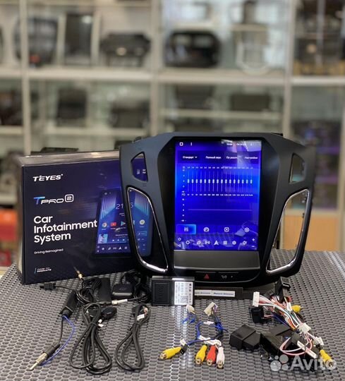 Штатная магнитола Ford Focus 3 teyes tpro2 4-64