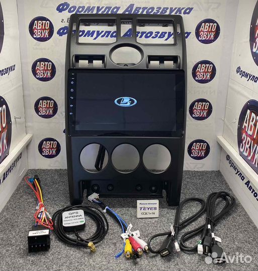 Штатная магнитола LADA Priora 1 2007-2013 1-16