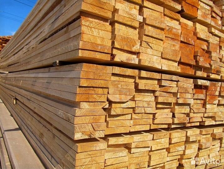 Доска обрезная пиломатериалы с доставкой