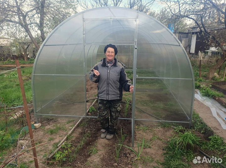 Теплица из поликарбоната