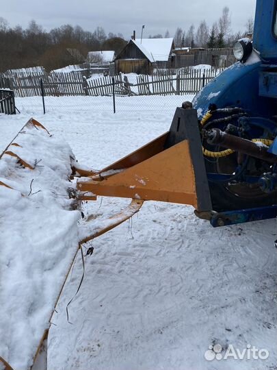 Отвал поворотный на заднию навеску мтз
