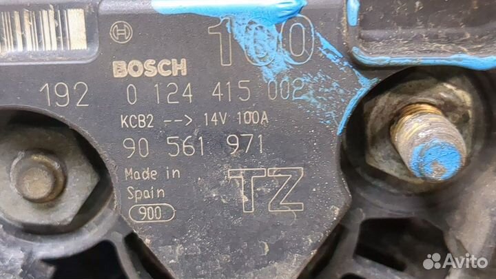 Генератор Opel Astra G, 2002