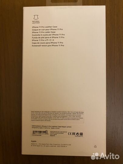Оригинальные новые чехлы из кожи на iPhone 11 Pro