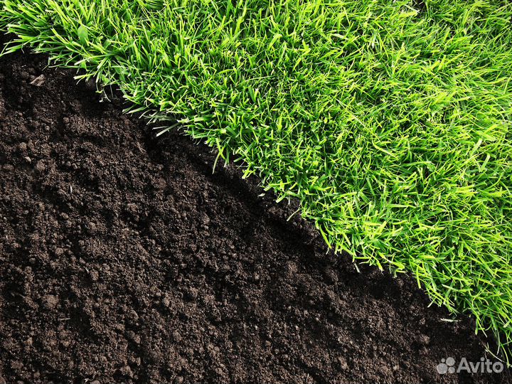 Чернозём Грунт плодородный Земля под газон