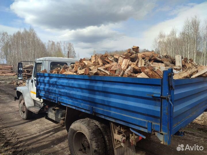 Дрова березовые колотые