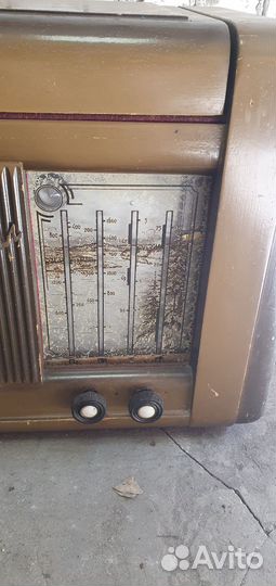 Радиола СССР ламповая урал