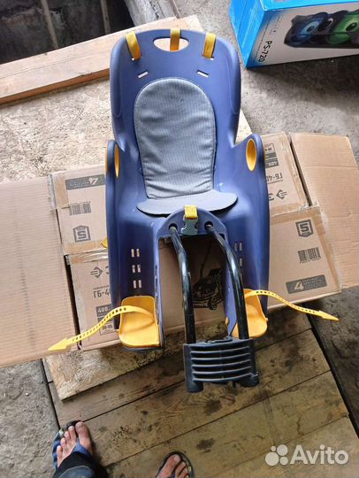 Велокресло на подседельный штырь