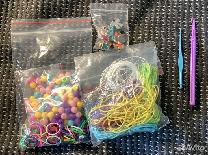 Детские наборы для творчества: резиночки, вышивка