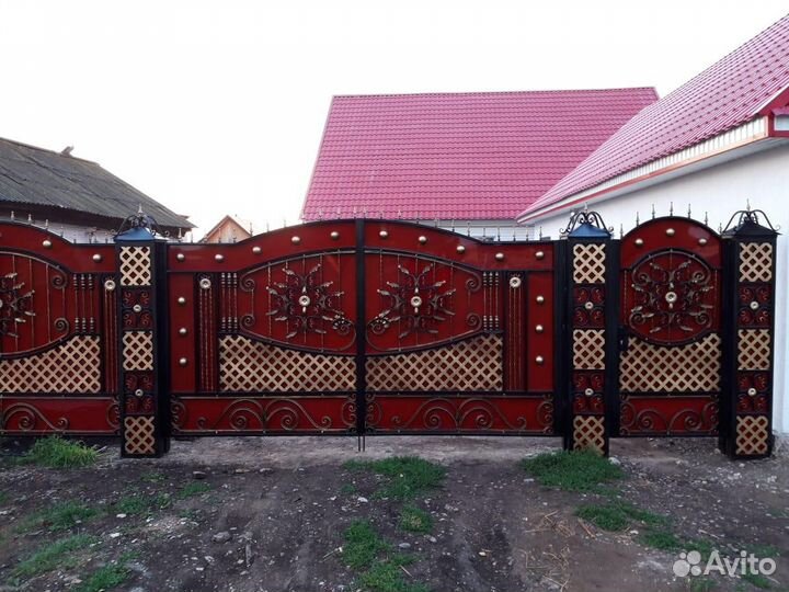 Кованые ворота