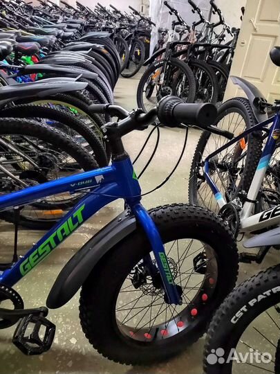 Велосипед фэтбайк 20 Gestalt D (алюминий) shimano