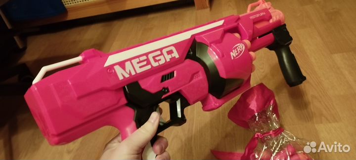 Nerf mega rotofury с доп.пульками