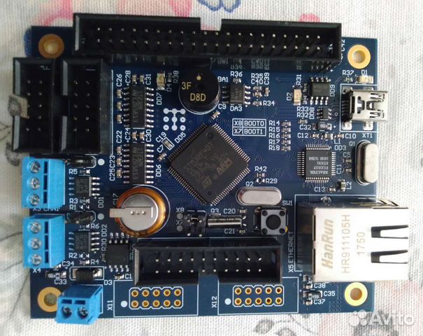 Отладочная плата STM32F407 купить в Санкт-Петербурге | Электроника | Авито