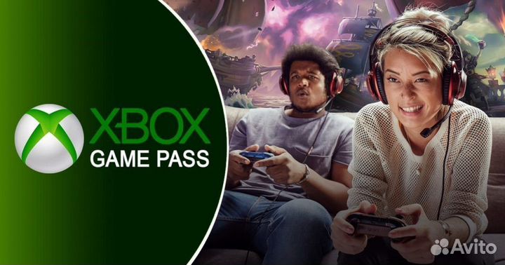 Подписка xbox game pass ultimate 14