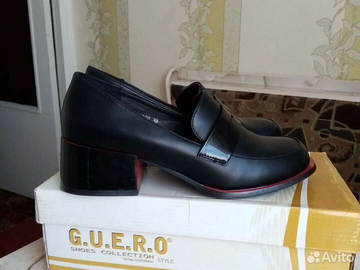 Туфли женские 39 размер натуральная кожа