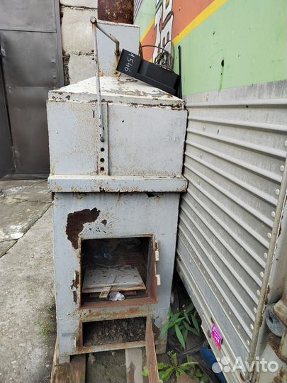 Водяной отопительный котел (Печь для гаража)