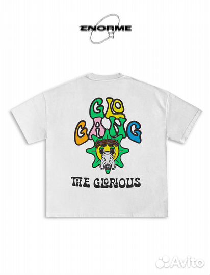 Футболка GloGang Gloriousful Tee White