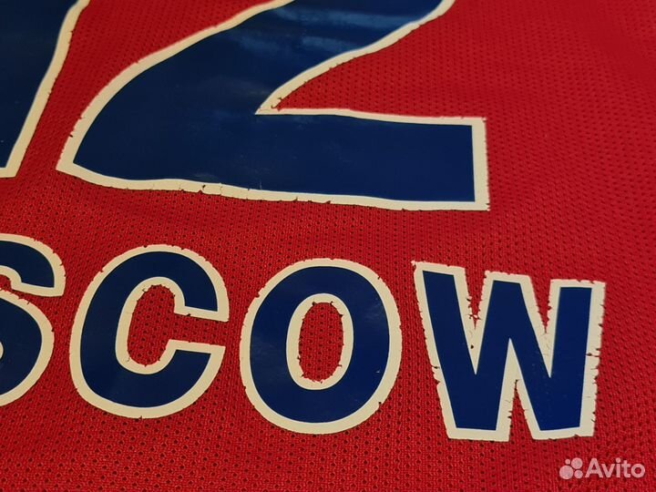 Баскетбольная игровая майка цска москва Крстич