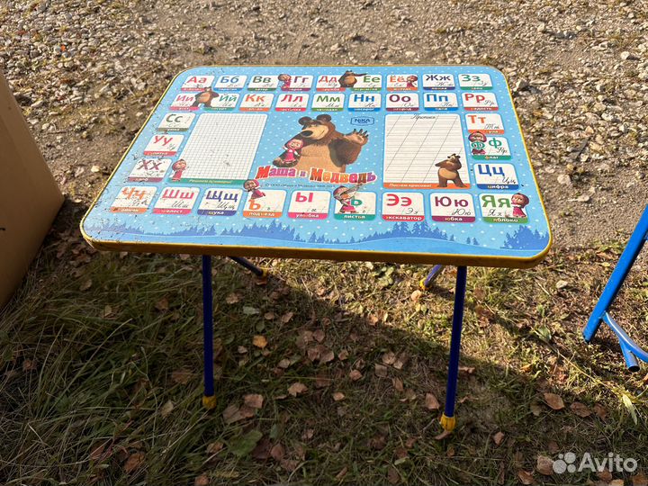 Детский столик и стульчик