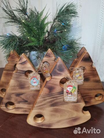 Менажница деревянная