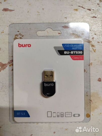 Bluetooth адаптер Buro BU-BT530 (ver. 5.3 + EDR)