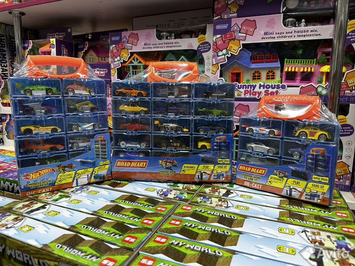 Набор металических машинок Hot Wheels оптом и в ро