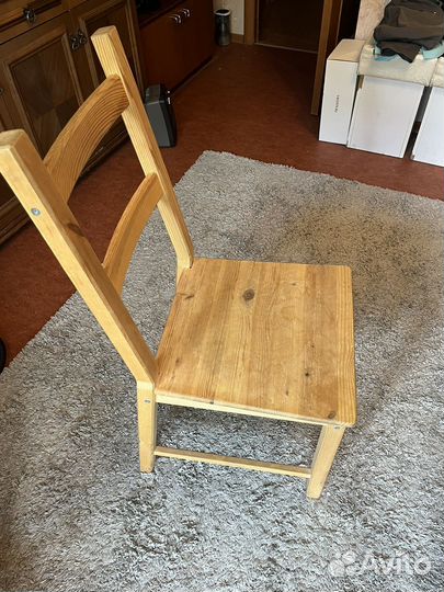 Стул деревянный IKEA