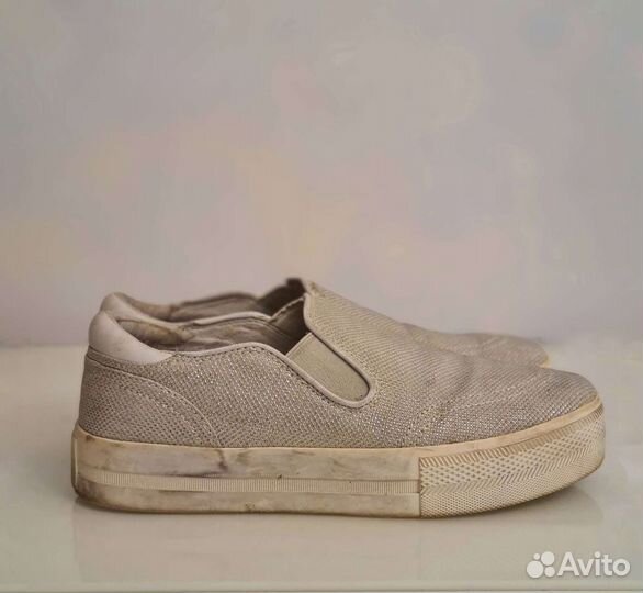 Кожаные слипоны ASH