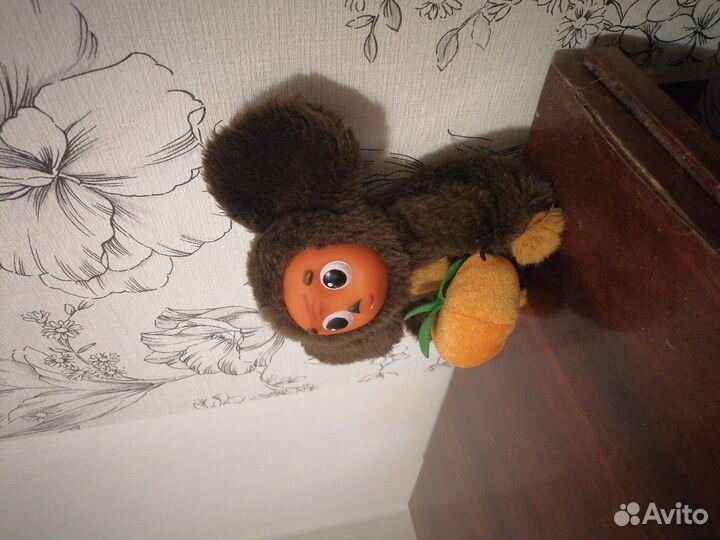 Игрушка Чебурашка с апельсином