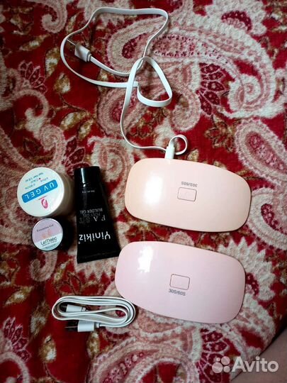 Лампа и uv гель для маникюра