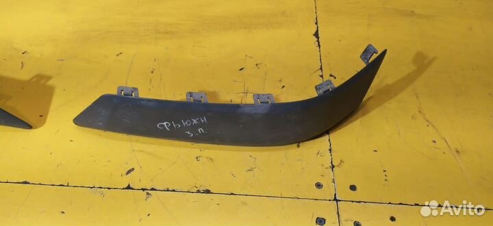 Молдинг заднего бампера Ford Fusion I рестайл 2005