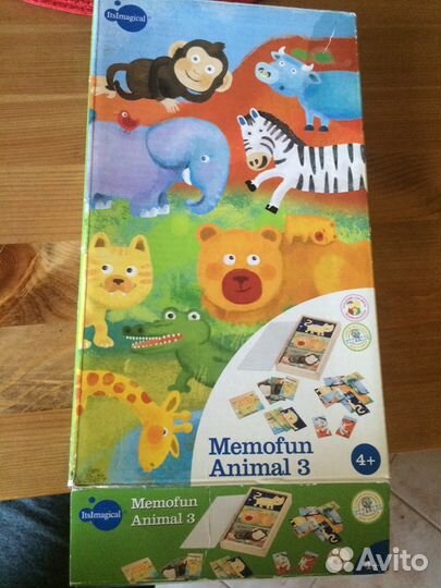 Карточки Memofun Animal