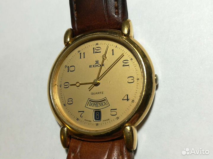 Оригинальные швейцарские часы Edox