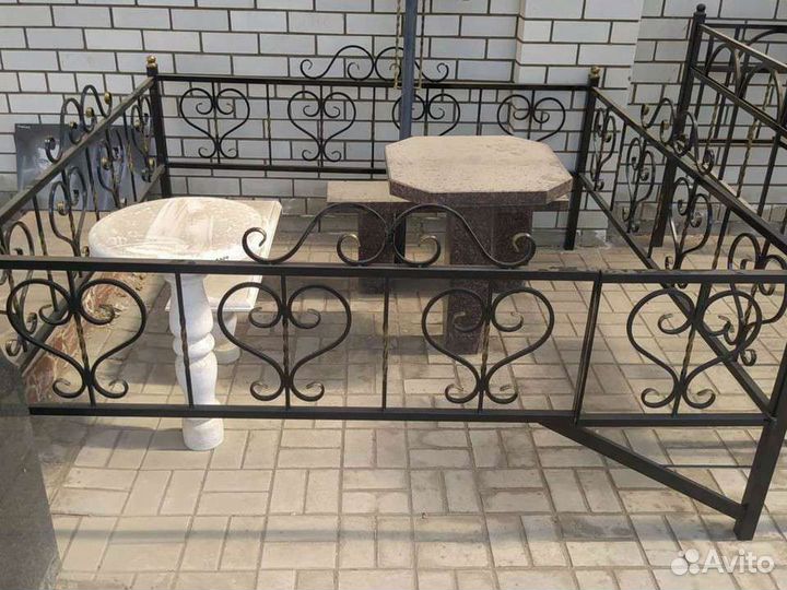 Изготовление ритуальных оград